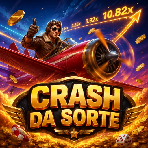 Dado Crash com dado girando e multiplicadores rápidos